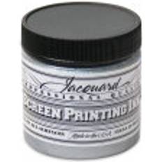 Jacquard Professional Water Based Screen Printing Ink Silver 4oz