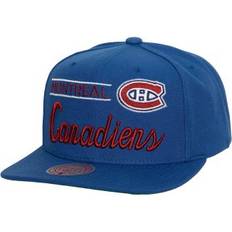 Mitchell & Ness Montreal Canadiens Retro Lock Up Snapback Hat - Blue