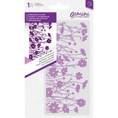 Gemini Country Wildflowers Embossing Folder