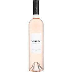 Pink Wine Glasses Chateau Minuty Prestige Rose 2022 Weinglas
