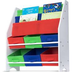 Livivo Multi Colour Children Book Shelf with Sling