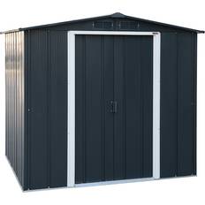 Sapphire Anthracite Metal Shed 1.82m (Building Area )