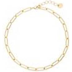 Brook & York 14K Gold Plated Colette Anklet Gold Gold