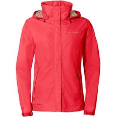 Red - Women Rain Clothes Vaude Escape Light Damenjacke