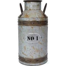 Vintiquewise QI003292.L 18.25 Rustic Milk Can Kitchen Container