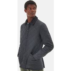 Barbour Grey - Men Outerwear Barbour Heritage Liddesdale Quilted Jacket Charcoal Grey