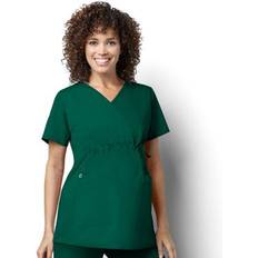 WonderWink Women's Maternity Mock Wrap Scrub Top