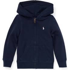 Polo Ralph Lauren Girl's French Terry Full-Zip Hoodie - Refined Navy