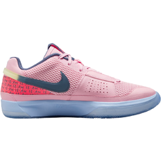 Men - Pink Basketball Shoes Nike Ja 1 M - Medium Soft Pink/Cobalt Bliss/Citron Tint/Diffused Blue