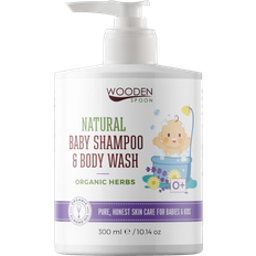 Wooden spoon Natural Shampoo and Shower Gel for Kids With Lavender Fragrance 300 ml