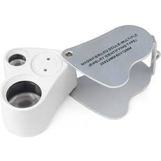 Magnifiers & Loupes Trixes Double Lens Jewellers Loupe LED-Lit Pocket Magnifier