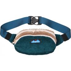 Kavu Sherpa Spectator Bum Bag Waist Pack in Teal & Beige