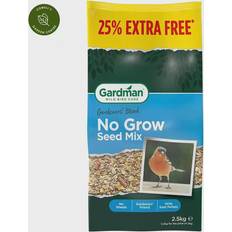 Gardman bird food no grow seed mix 2kg 25%