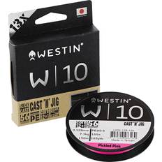 Westin W10 13-Braid Cast 'N' Jig 110m 0.08mm 6.0kg 13lbs - Pickled Pink