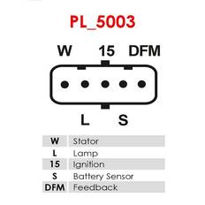 AS-PL Dynamo Alternator A0053