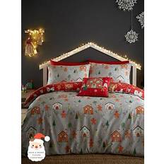 Bedlam Gingerbread House Cover & Pillowcase Set