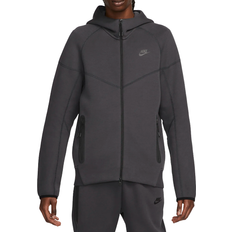 Nike Hoodies - Men Jumpers Nike Men's Sportswear Tech Fleece Windrunner Full Zip Hoodie - Anthracite/Black