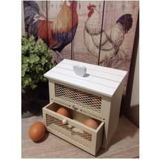 The Home Fusion Company Beautiful Country Style wooden free-standing egg Shelving System