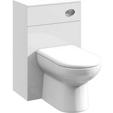 Wall Mounted Water Toilets Nuie 500mm Back to Wall Toilet wc Unit White