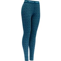 Best Leggings Devold Duo Active Merino 205 Long WMN Leggings - Moon