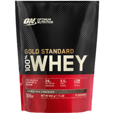 Optimum Nutrition Whey Proteins Protein Powders Optimum Nutrition Gold Standard 100% Whey Double Rich Chocolate 450g