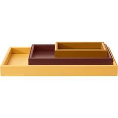 Without Handles Serving Trays Montana Furniture Arrange Serving Tray 3pcs