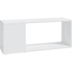 vidaXL Table White TV Bench 80x32cm