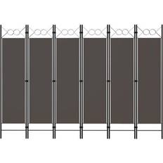 vidaXL 6-Panel Room Divider 240x180cm