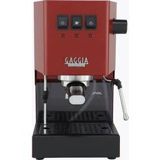 Gaggia Stainless Steel Espresso Machines Gaggia Classic Evo RI9481 Red