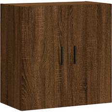 Doors Wall Cabinets vidaXL 60x31x60cm Brown Oak Wall Cabinet 60x60cm