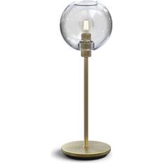 Belid Gloria Brass/Clear Table Lamp 46.6cm