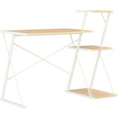 vidaXL 20291 White/Oak Writing Desk 50x116cm