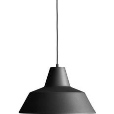 Made by Hand W4 Workshop Dark Black Pendant Lamp 50cm