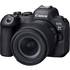 USB-C DSLR Cameras Canon EOS R6 Mark II + RF 24-105mm F4 IS STM