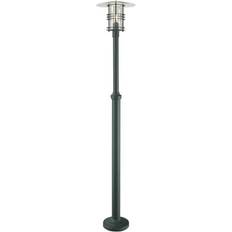 IP54 Lamp Posts Norlys Stockholm Black Lamp Post 248cm