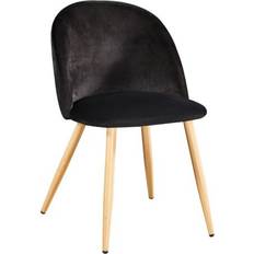 LPD Venice Black Kitchen Chair 84cm 2pcs