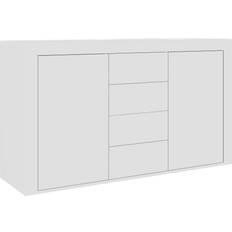 Shelves Sideboards vidaXL 801841 White Sideboard 120x69cm