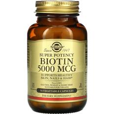 Calcium Supplements Solgar Biotin 5000mg 50 pcs