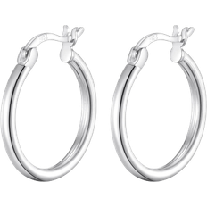 Philip Jones Hoop Earrings - Silver