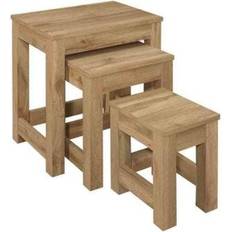 Brown Nesting Tables Birlea Compton Nesting Table 34x45cm