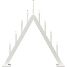 Konstsmide 3932 Matte White Candle Bridge 60cm