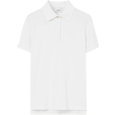 Polyamide T-shirts & Tank Tops Burberry Piqué Polo T-shirt - White