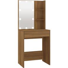 vidaXL 60x40x140cm Brown Oak Dressing Table 40x60cm