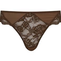 Brown Knickers Ann Summers Sexy Lace Planet Brazilian - Nude 04