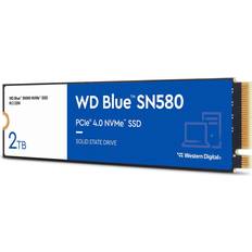 PCIe Gen4 x4 NVMe Hard Drives Western Digital Blue SN580 WDS200T3B0E 2TB