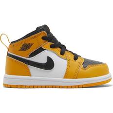 Nike Air Jordan 1 Mid Reverse Yellow Toe TD - Taxi/White/Black