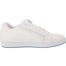 DC Net White/Grey/Blue Men's Skate Shoes Blue