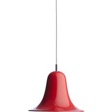Verpan Pantop Light Red Pendant Lamp 23cm