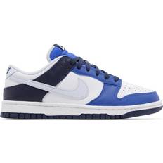 50 ½ Trainers Nike Dunk Low - White/Football Grey/Game Royal/Midnight Navy