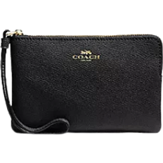 Coach Outlet Corner Zip Wristlet - Gold/Black